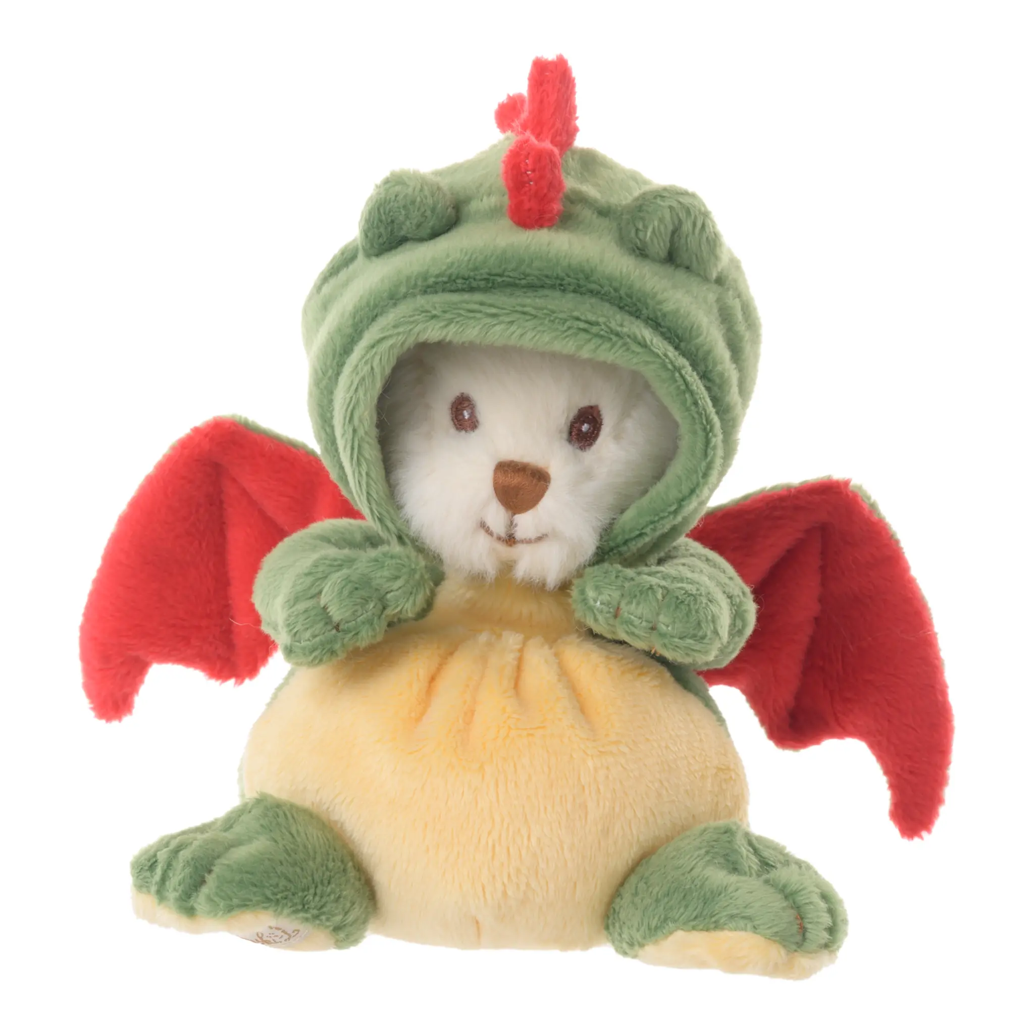 Bukowski Bears Ziggy Dragon 7-in Soft Plush Stuffed Animal Toy, Fantasy Play Companion with Irresistible Softness for Babies, Kids
