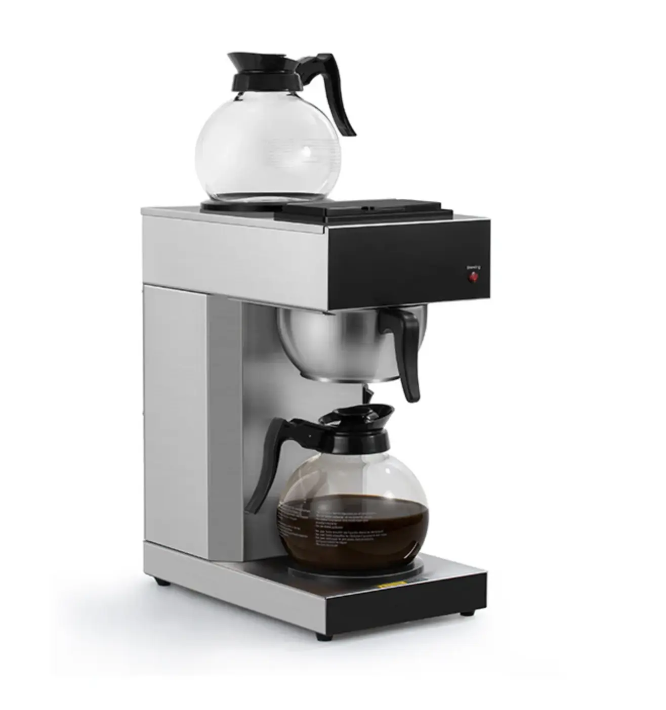 SYBO Commercial Drip Coffee Maker with 2 Glass Carafes and Warmers