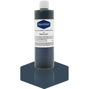 AmeriColor, Midnight, 13.5 Ounce, Soft Gel Paste Food Color