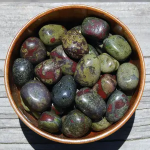 Dragon's Bloodstone Crystal Tumbled Stones