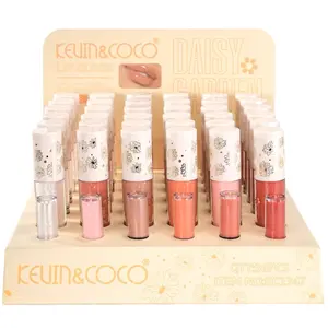 Brillo de Labios Colección Daysi Garden Kevin & Coco - Venta al por Mayor Display 36 Unidades (KC1347)