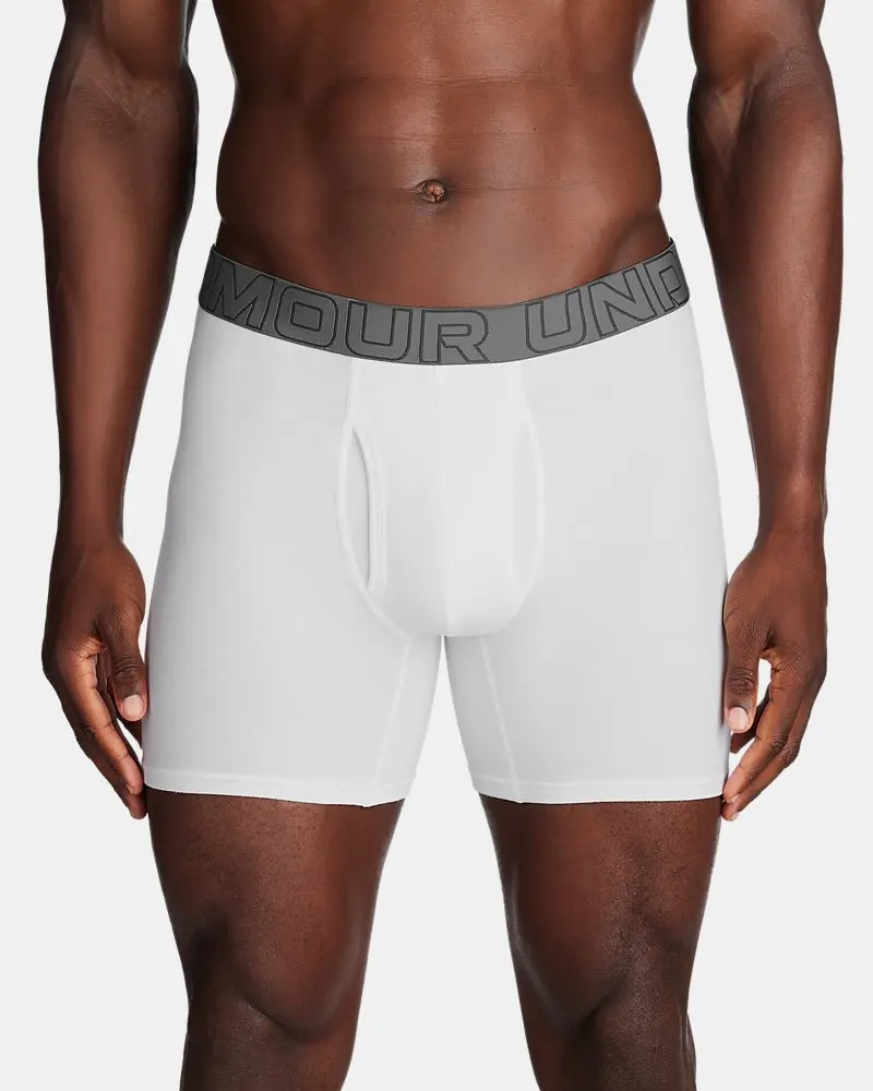 Under Armour Performance Cotton Men's 6" 3-Pack Boxerjock®
