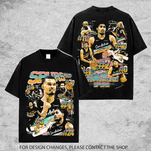 Vintage Spur Team Graphic Tee For Spur Nation. Wemby & Core Roster Graphic Shirt, Oversized Unisex Fan Tee Gift for Men & Women