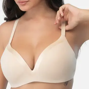 Underoutfit - The Satin Grace Wireless 3D Molded Bra