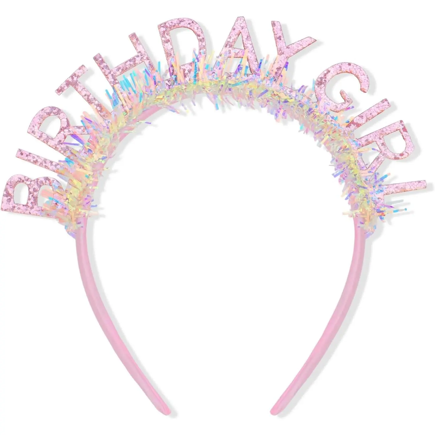 L-HDW122 Birthday Crown for Women and Girl, Happy Birthday Decorations Birthday Girl Tiara for Women Birthday Gift Masks Props