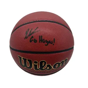 Jay Heath Georgetown Hoyas Autographed NCAA Wilson Replica Basketball (CX Auth)