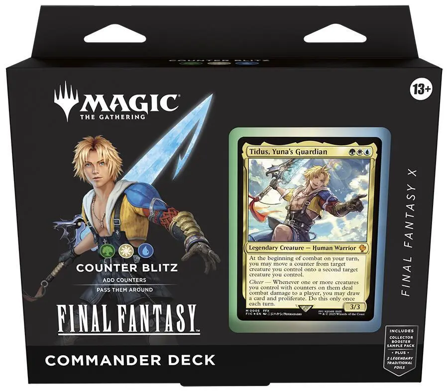 MTG - Counter Blitz Final Fantasy Commander Deck MTG - Counter Blitz Final Fantasy Commander Deck