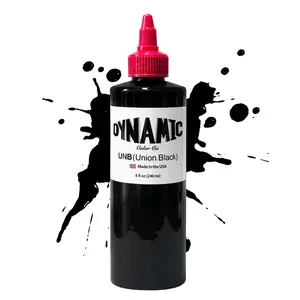 Raelenynq 8oz tattoo ink-a long-lasting and indelible formula, suitable for tattoo artists and tattoo lovers. Safe and easy-to-use, personalized color, smooth and good ink coloring, used for unique artistic design.