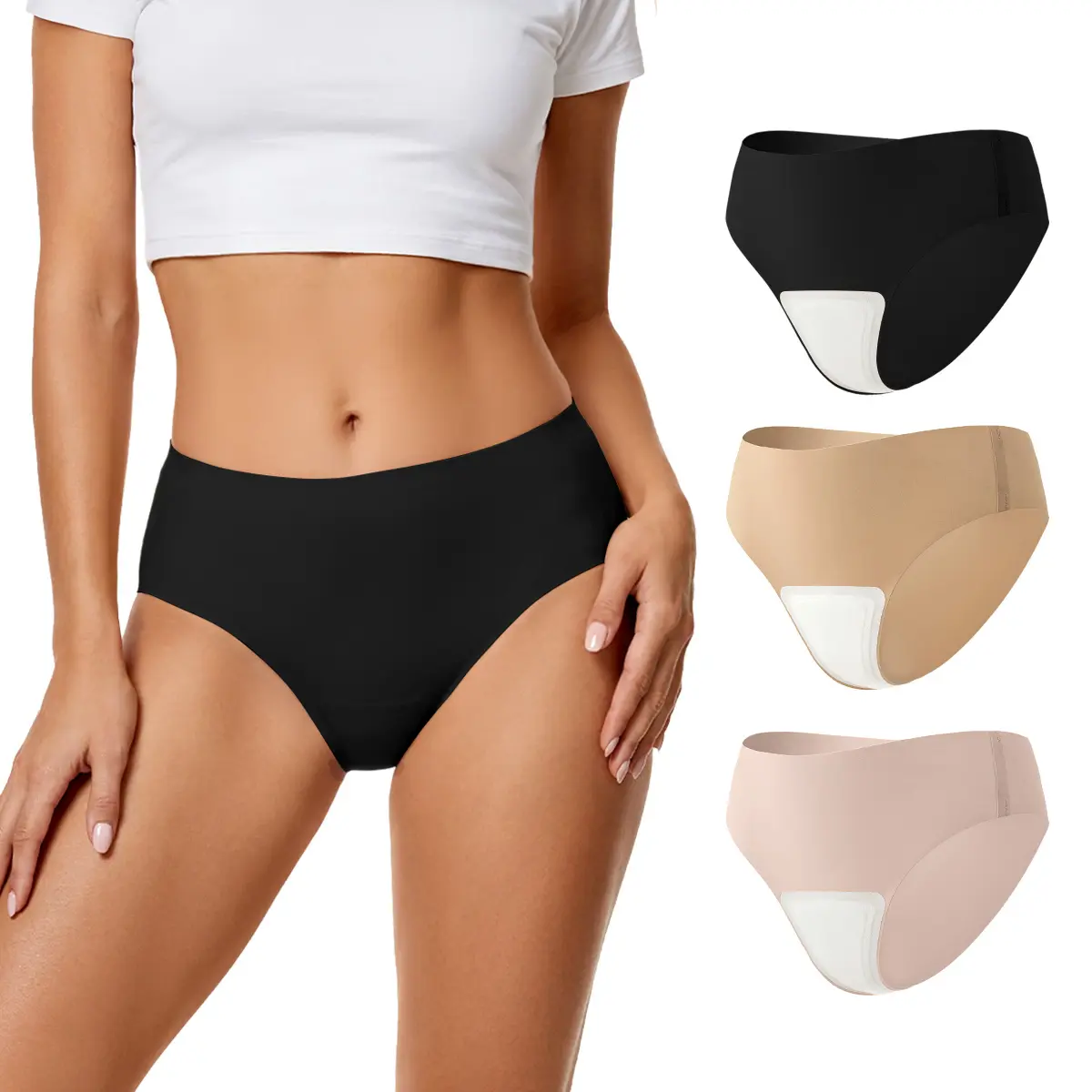 LUCKMEEY Camel Toe Cover Thongs for Women - G-String, Seamless Design, Basic Fit, Machine Washable, Comfortable Underwear - Womenswear Everyday Soft Panties#tiktokshopbacktoschool#sohochic