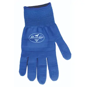 Professional's Choice Royal Blue Roping Gloves - Knuckle Knit Technology & Enhanced Grip Large / 1 Glove
