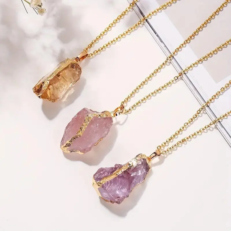 Raw Radiance Crystal Necklace