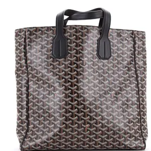 Pre-owned Goyard Canvas Coated Tote Bags REBAG Voltaire III Tote Coated Canvas by Rebag