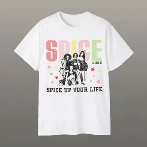 Spice Girls Spice Up Your Life T-Shirt - Vintage 90s Retro Band Graphic Tee