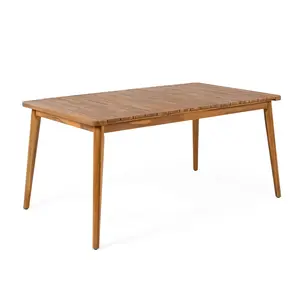 Christopher Knight Home 63" Outdoor Acacia Dining Table
