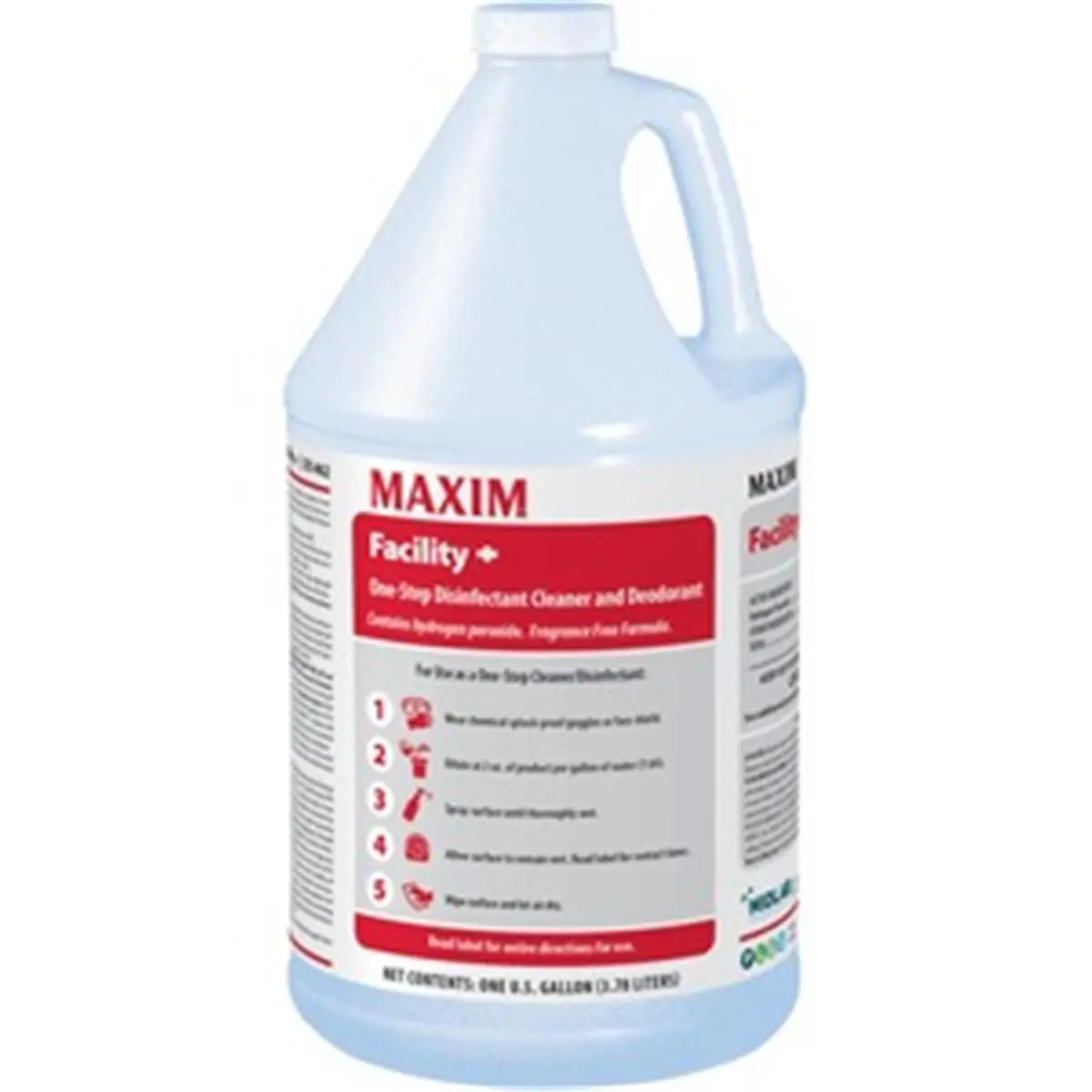 212 MAIN Hydrogen Peroxide Multi-Surface Disinfectant Cleaner - 1-Step Antiseptic Disinfectant Cleaning Product, Multi Purpose Cleaner for Household, Hotel, Winter Sports Ski Gear, Mold Removal, Odor Control, 128 oz, Cleaning Products, Home Supplies