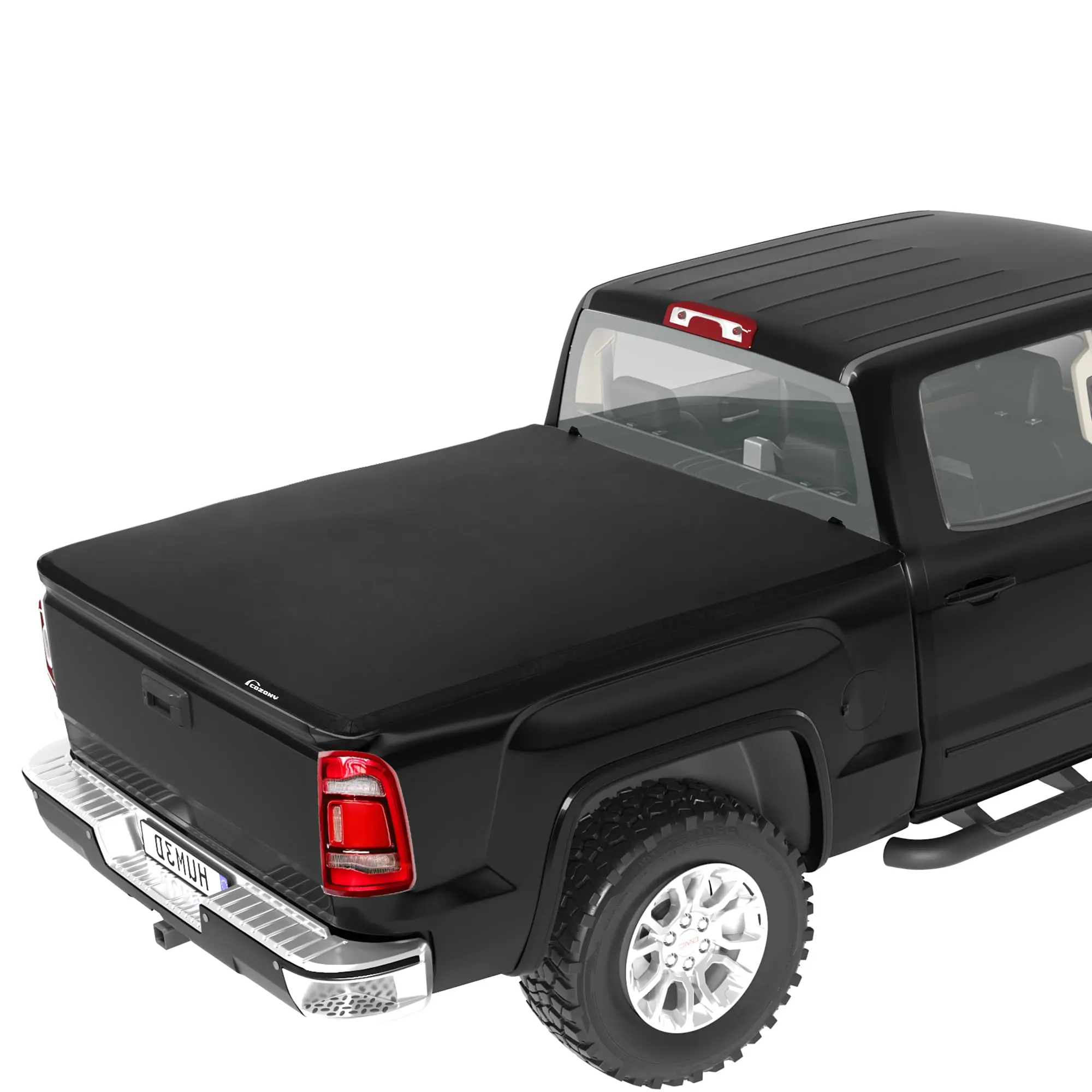 GARVEE Soft Tri-Fold Tonneau Covers for 2002-2024 Dodge Ram 1500, 2500, 3500 - Ideal for Fleetside 5.7 ft & 6.4 ft Beds Without Rambox, Durable and Versatile for Enhanced Truck Utility