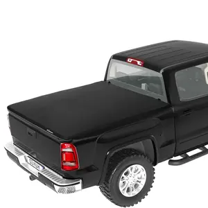 GARVEE Soft Tri-Fold Tonneau Covers for 2002-2024 Dodge Ram 1500, 2500, 3500 - Ideal for Fleetside 5.7 ft & 6.4 ft Beds Without Rambox, Durable and Versatile for Enhanced Truck Utility