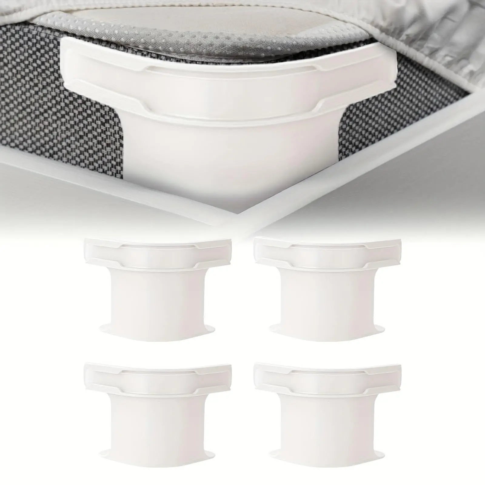 Bed Sheet Holder Strap Set, 4pcs Bed Sheet Strap, Bedding Accessories for Home Bedroom Hotel Dormitory, Home Decor, Bed Sheet Grippers, Locking Sheet