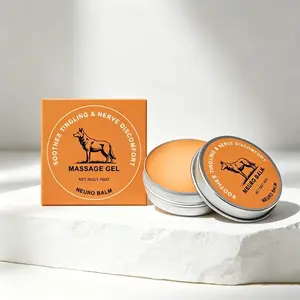 Therawolf Natural Nerve-Relief Balm, Fast-Acting Relief for Knee & Shoulder Discomfort, Ideal for Fitness Wellness and Daily Body Care