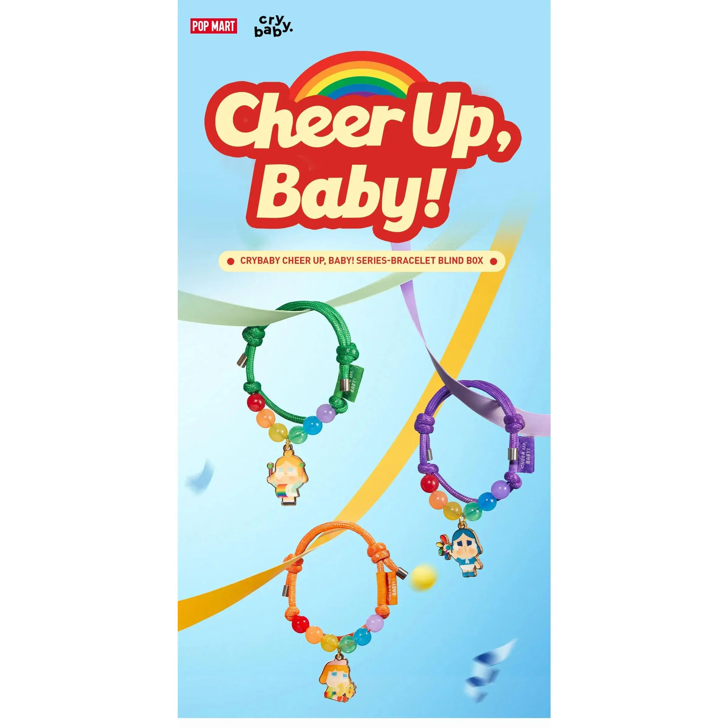 CRYBABY CHEER UP, BABY! SERIES - Bracelet Blind Box CRYBABY CHEER UP, BABY! SERIES - Bracelet Blind Box