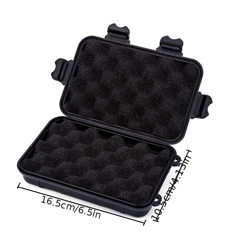 Outdoor Plastic Waterproof Sealed Survival Box Container Camping Outdoor Travel Storage Box Emergency Survival Gear