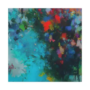 Antonie Leclair - Digital Abstract Art Canvas