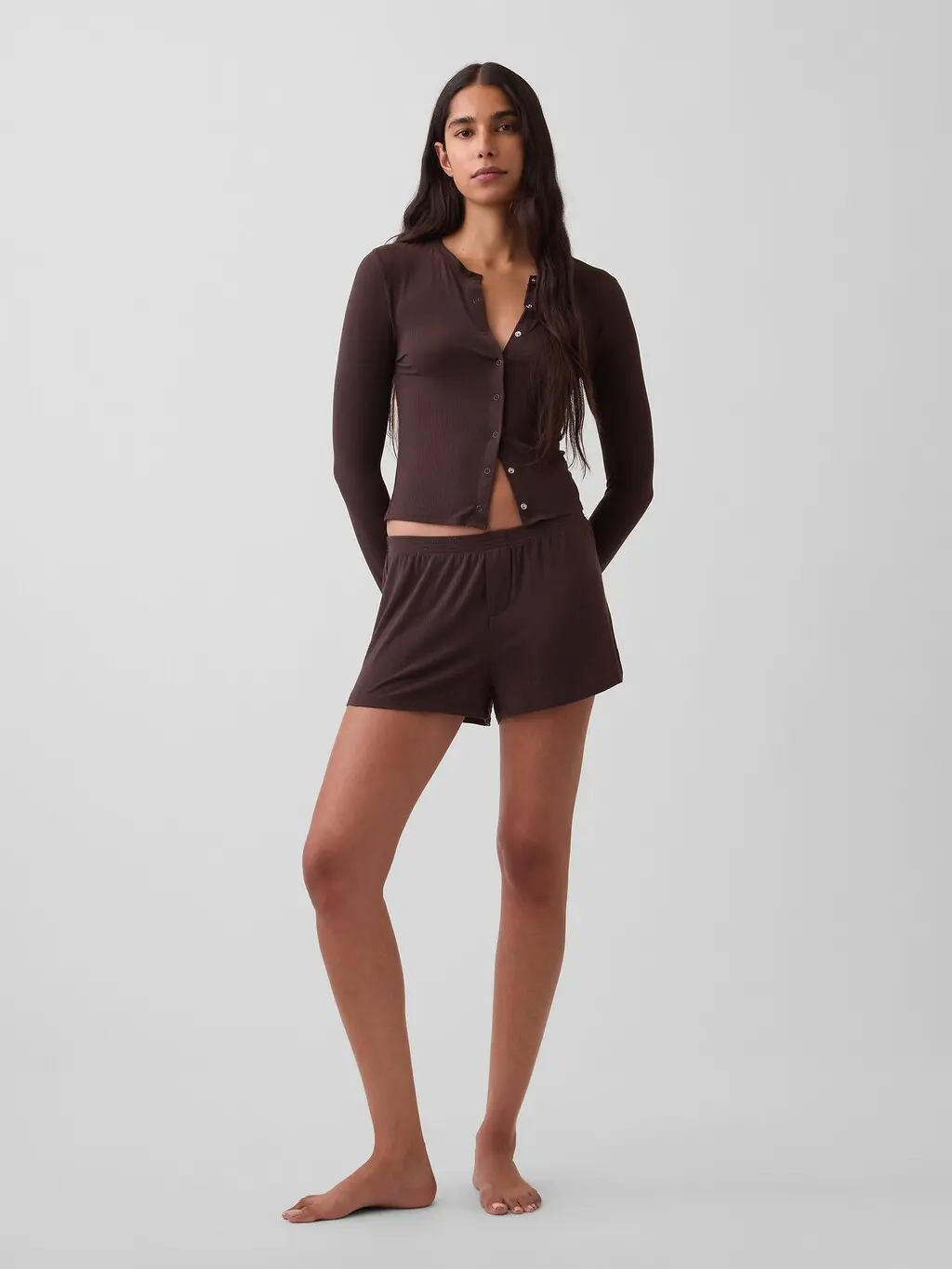 Gap Women's Softest Modal Rib PJ Shorts