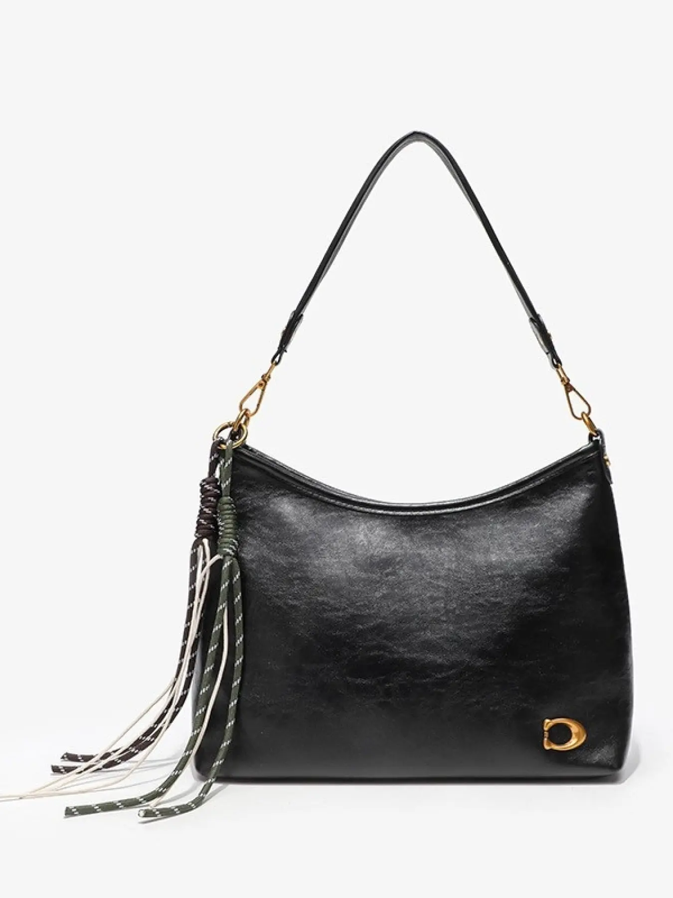 Trendy large-capacity women's bags, new genuine leather, niche women's handbags, retro waxed leather crossbody bags, tote bags