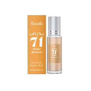 Roxelis 71 Cedar Jasmine Brazilian Charm Fragrance - Floral Fresh Scented Hair Mist Unisex Perfume Refill 15ml