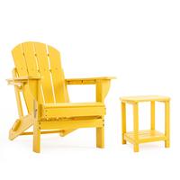 Singel Chair+Table-YELLOW