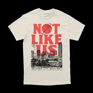 They Not Like Us OKC Thunder Basketball shirt Top Unisex