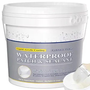 Invisible  Agent, 1.32 Gal   Sealant,  Glue, Transparent  Coating Agent, Transparent  Adhesive Indoor and Outdoor Coating Liquid Rubber Sealant