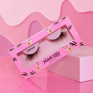 "CALICO"  Brown & Black Corner Lash