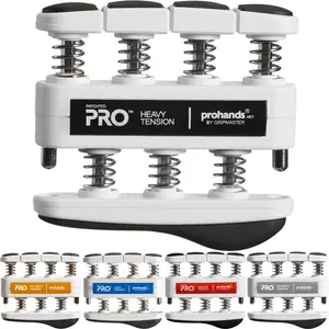 Gripmaster Pro Hand and Finger Exerciser, Choose from 5 grip strengthener levels