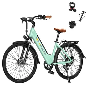 V80 Electric Bike, 1000W Motor 28MPH Ebike, 48V 13Ah Removeable Battery, 26'' City Cruiser Adult Electric Bicycles up to 70 Miles, 7-Speed Dual Disc Brake, Mountain E Bike for Commuting