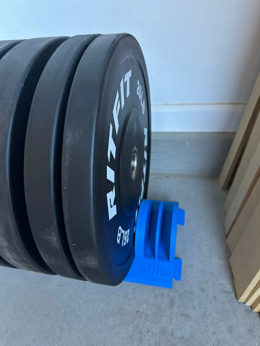 Bumper Plate Floor Racks