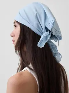 GAP Eyelet Bandana Scarf