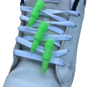 glow in the dark AK-47 rifle bullet lace lock charm accessoriest