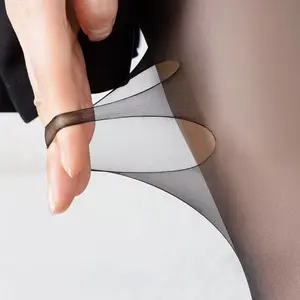 Black women's stockings with anti hook thread