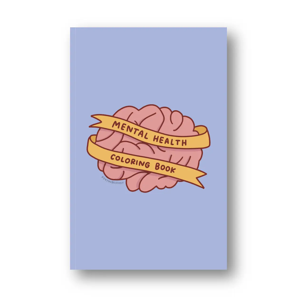 IMPERFECT Mental Health Coloring Book (Glue Bound)