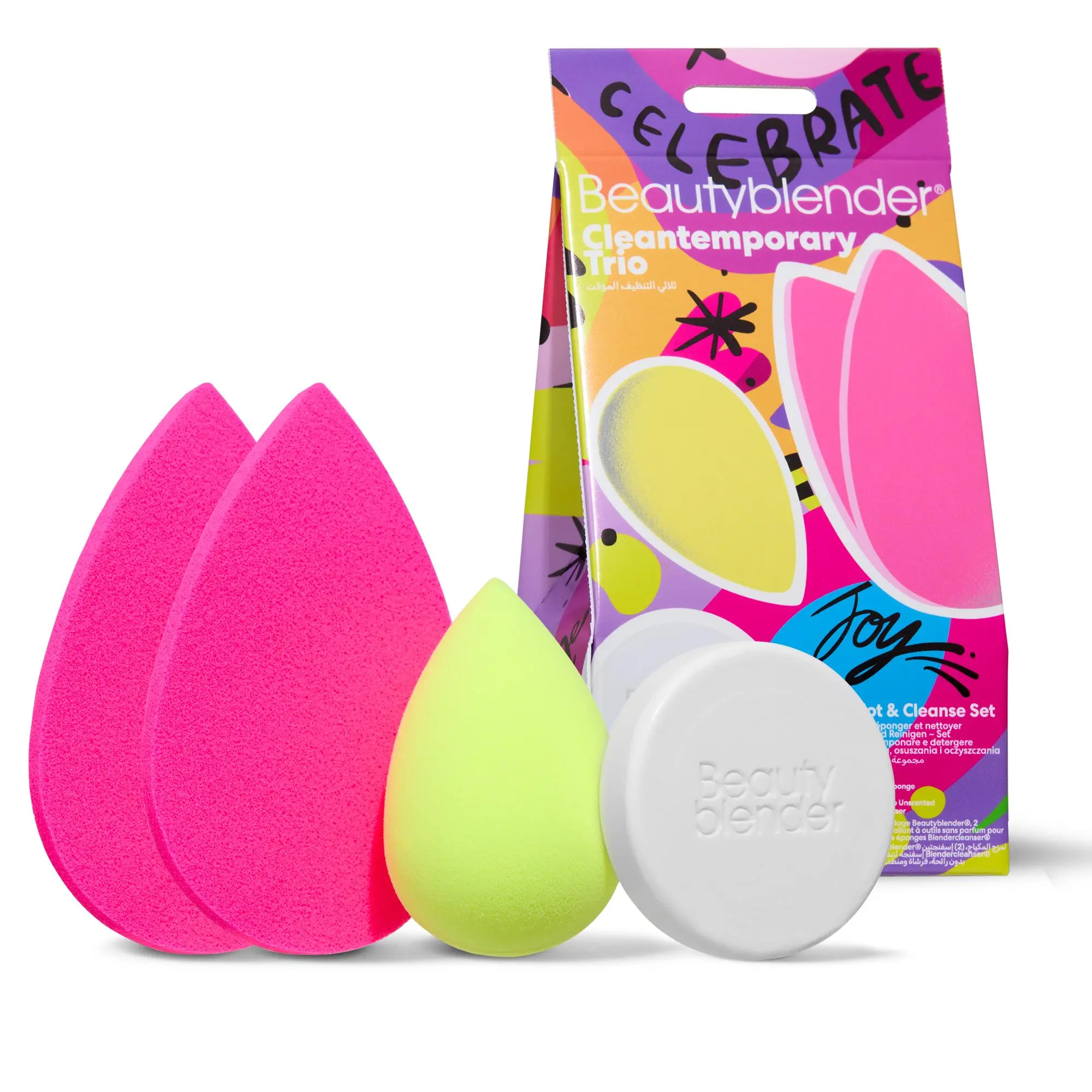 Cleantemporary Trio Makeup Sponge