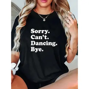100% Cotton Funny Dancing Dance Gift For Men Women Boys Or Girls T-Shirt