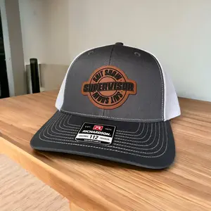 Shit Show Supervisor Hat, Richardson 112 Trucker Hat, Funny Hat Cotton Baseball Cap Baseball Cap
