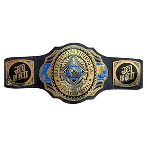 Inter Jey Uso Intercontinental Championship Belt Replica | WWE Wrestling Collectible for Fans