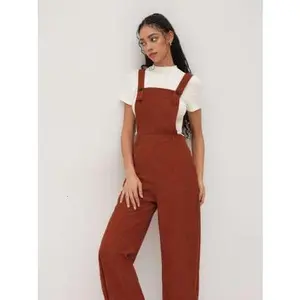 Cider Corduroy Wide Leg Jumpsuit