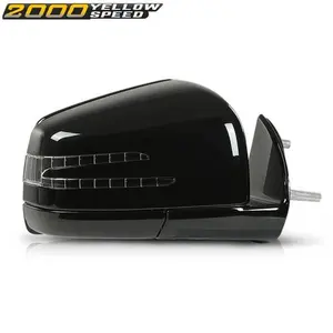 Black Right Mirror Passenger Side Fit For 2010 2011 2012 Mercedes ML350 GL450