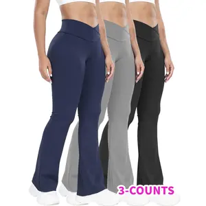 Women’s sports pants with an elastic waistband, made from long woven fabric, featuring a snug fit—comfortable and stylish workout wear; tight sports leggings GARMENTARY
