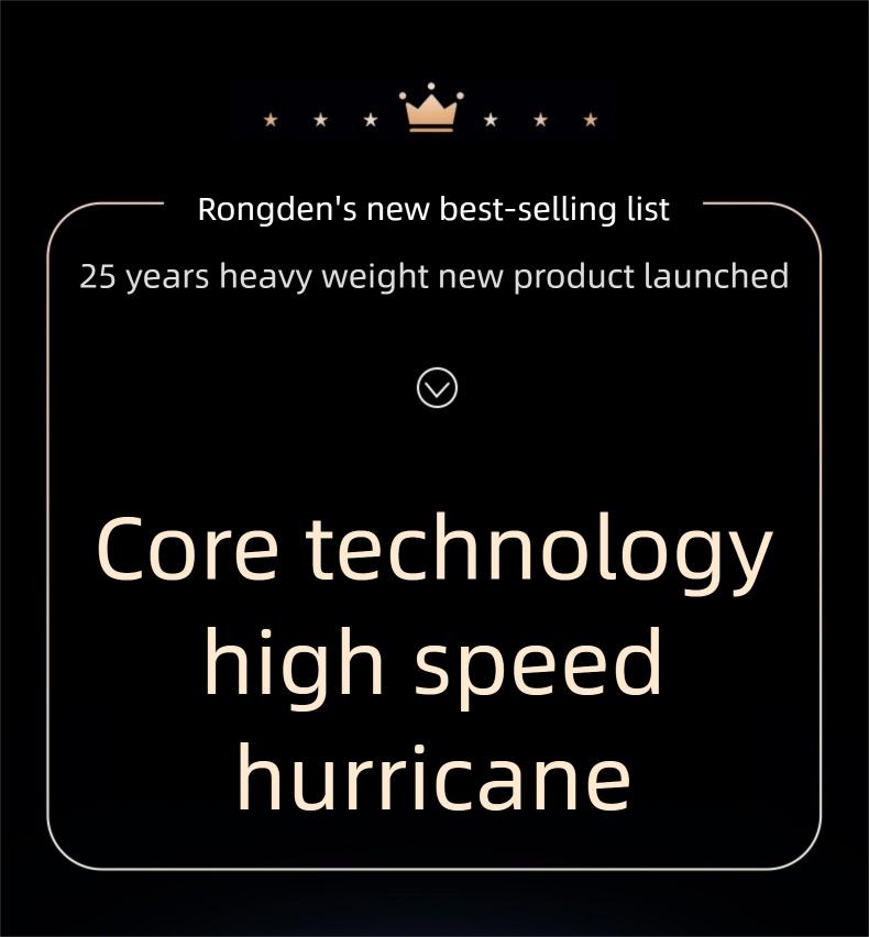 HOOYS USB Rechargeable Handheld Portable Fan, 199-Speed Adjustable, with Waist Clip, Flashlight & PowerDisplay, Personal Fan for Outdoor, Camping, Jobsite, Travel &Indoor Use