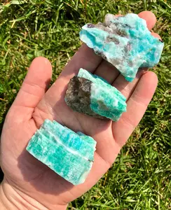 Raw Amazonite Stone - Rough Amazonite Crystal - Natural Amazonite Stone from Madagascar