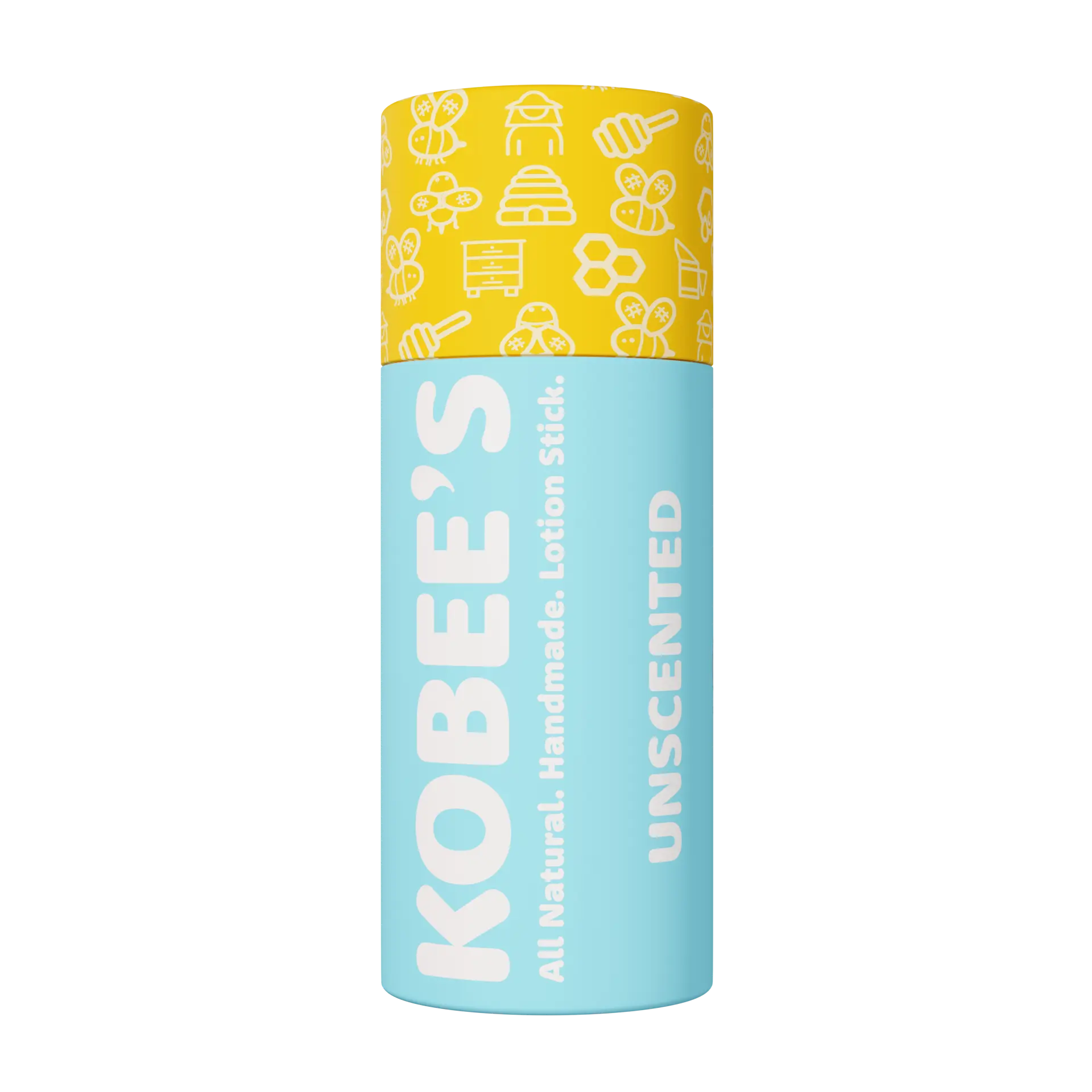 KOBEES Lotion Stick | Multi-Purpose Moisturizing Stick for Face, Hands & Body | Mess-Free Daily Hydration | Handmade with Simple Ingredients | Plastic-Free Packaging